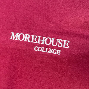 Morehouse Embroidered Long Sleeve Unisex XL Preshrunk Gildan Ultra Cotton